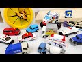 トミカ☆箱から出た『はたらくくるま』のミニカーが坂道を走る!The Working Cars Minicar Comes Out of the Box and Runs Down the Slope!
