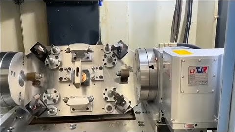 CNC 4-axis rotary table hydraulic fixture, TJR HR-255N-K