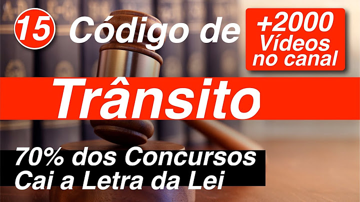 Lei 9503   Código de Trânsito Brasileiro   Art  182 a 206