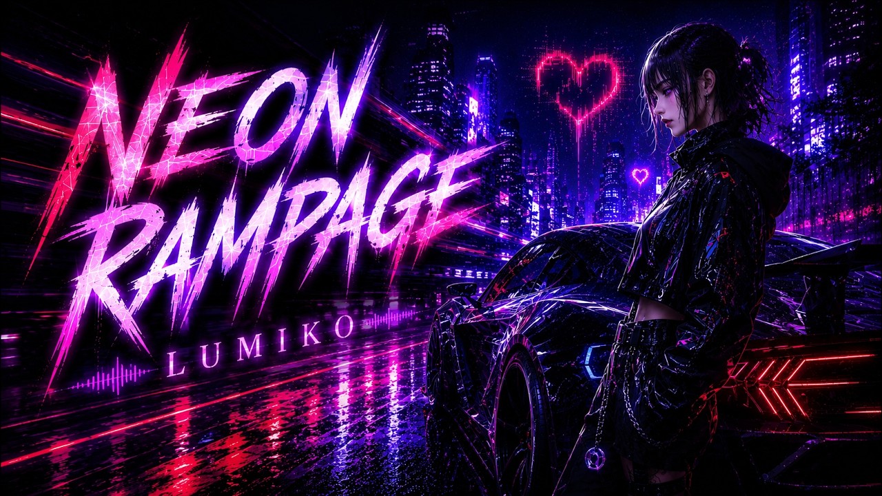 NEON RAMPAGE | Dark phonk, cyberpunk noir #driftphonk #phonkmusic - YouTube