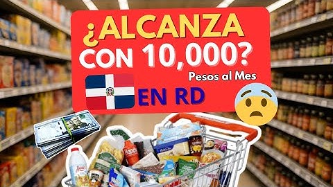 "I spent $10,000 pesos at the Dominican Supermarket! 😱 REAL Vlog 🇩🇴"