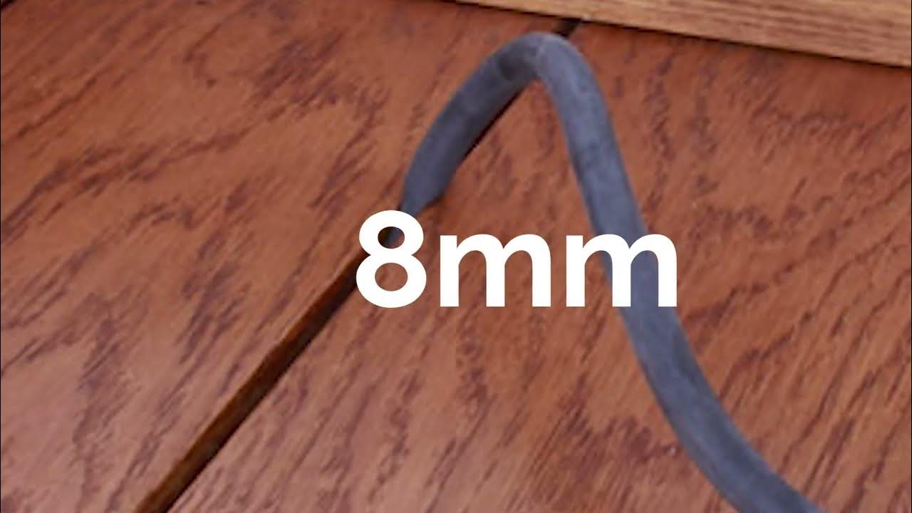 DraughtEx (Thin) Floorboard gap filler for home insulation, filling gaps in floorboards YouTube
