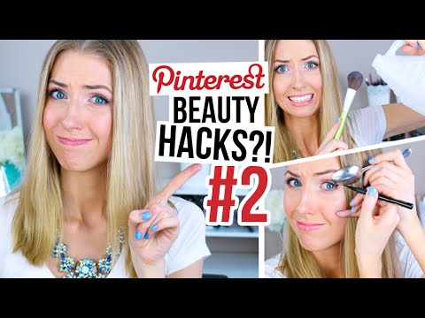 5 MORE Pinterest Beauty Hacks TESTED! || #2