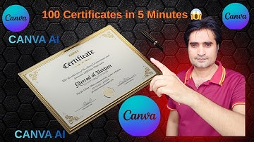 Canva AI Review 2025 | Create 100 Certificates in 5 Minutes | Magic Write Tutorial
