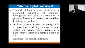 Part 2  Digital Forensic Process (Video Courtesy of East African Law Society)