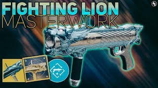 Fighting Lion Masterwork Review (Exotic Catalyst Chimera) | Destiny 2 Forsaken
