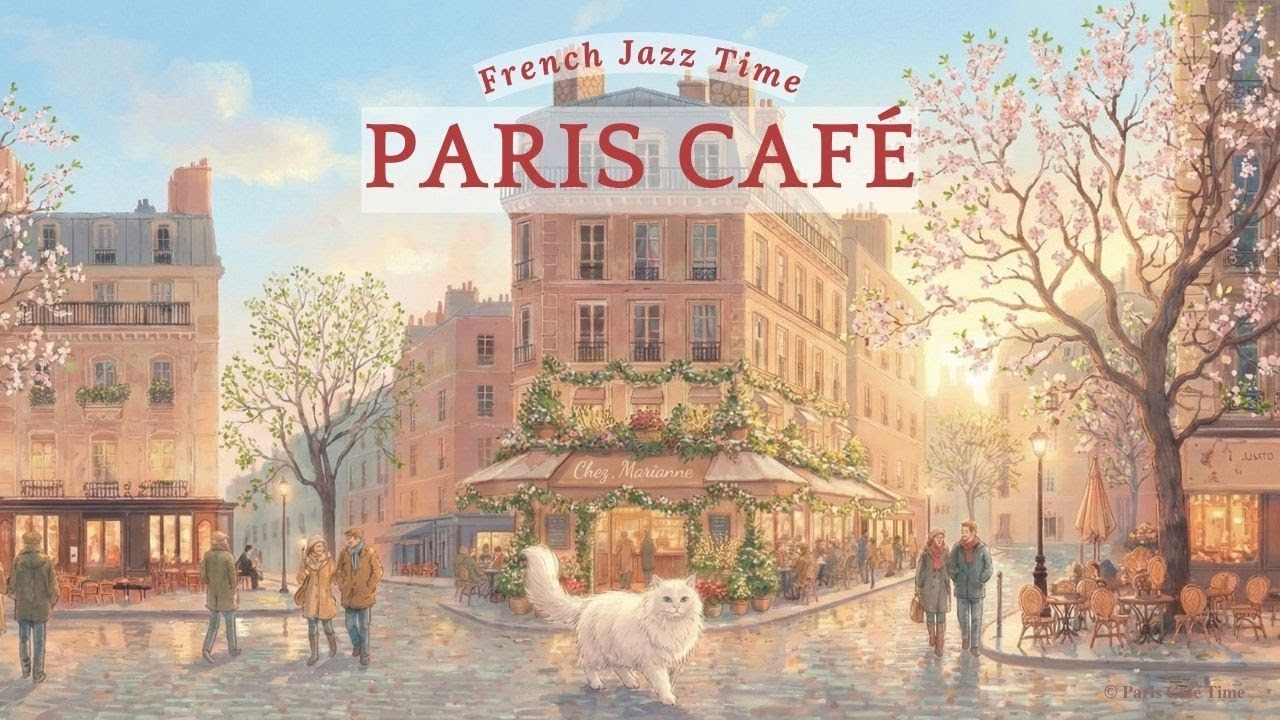 𝐏𝐀𝐑𝐈𝐒 𝐂𝐀𝐅𝐄́ 💐 French Instrumental Music — Coffee Playlist | Winter Morning in Paris Vol.13