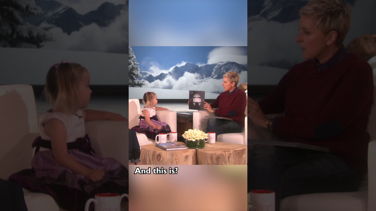 Cute 3 Year Old Periodic Table Expert Brielle Names Elements For Ellen Part 2 
