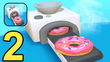 Dessert Factory Idle - Gameplay Walkthrough Part 2 New Big Update  ( Android,iOS )