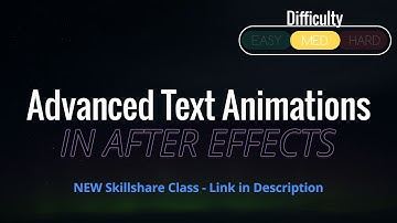 Roller Coaster Text Animation | Video from New Skillshare Class