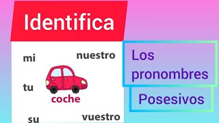 Los pronombres posesivos, 4° grado Los pronombres posesivos, 4° grado