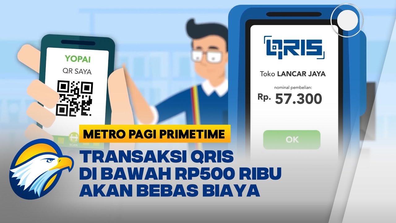 Transaksi QRIS di Bawah Rp500 Ribu Akan Bebas Biaya Merchant Discount ...