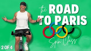 Olympic Series Spin Class | The Road to Paris "The Marathon" 2 of 4 | 60 min