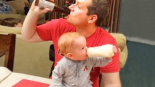 Funniest Moment: When Baby Stay At Home With Daddy | Cute Babies Videos by Funny TV 11,928 views 1 year ago 8 minutes, 15 seconds