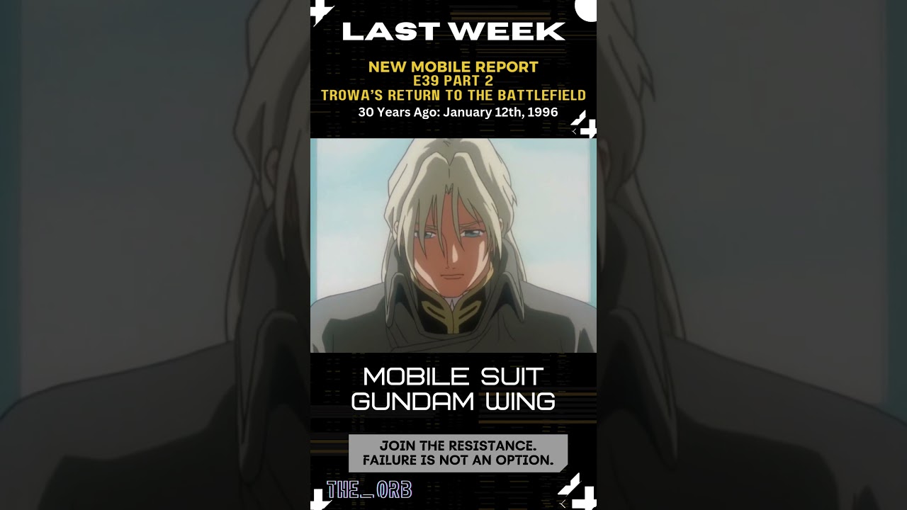 Gundam Wing E39 Strike The Colours 