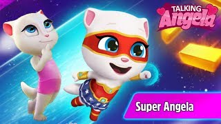 Talking Tom Gold Run - My Talking Angela Gameplay Great Makeover For Kids Hd