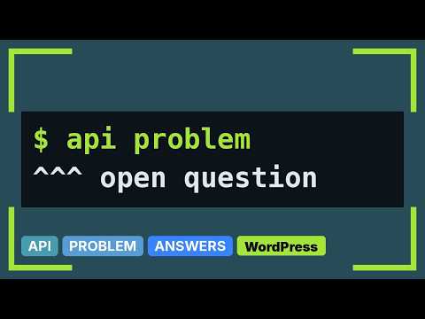 Wordpress: External API to WP