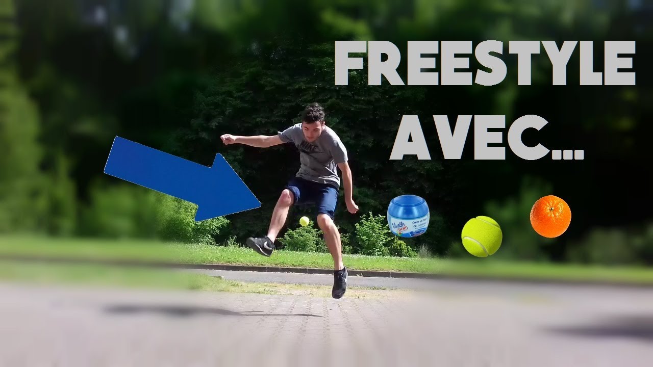 DÉFI TECHNIQUE FAIRE DU FREESTYLE AVEC PLUSIEURS OBJETS