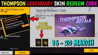 FREE FIRE REDEEM CODE TODAY 16 MARCH REDEEM CODE FREE FIRE | FF REDEEM CODE TODAY 16 MARCH FF