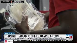 Survivor emphasizes life-saving measures 8 years after Fountain Square shooting