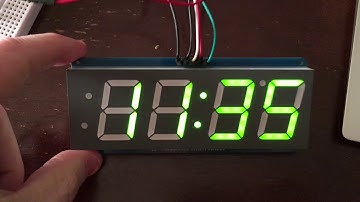 Motion-activated Clock
