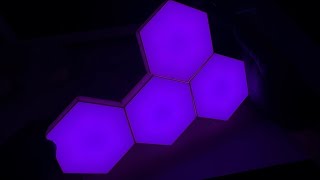 Hexagon Quantum LED Lights Unboxing - Govee/Nanoleaf Alternative!