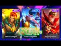 Claude Earths Mightiest VS Mecha Dragon VS Blazing Trace Skin Comparison Mobile Legends Bang Bang