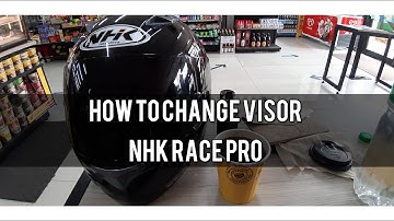NHK visor | How to change visor