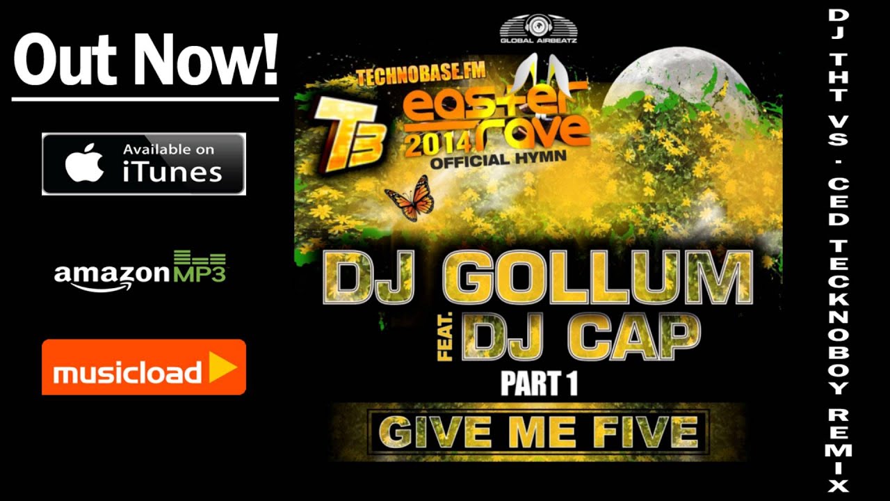 housetime.fm now playing DJ Gollum feat. DJ Cap - Give Me Five (DJ THT vs. Ced Tecknoboy Remix) /// VÖ: 04.04.2014