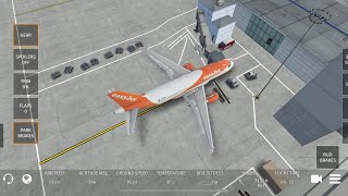 Infinite flight full flight- Jersey (EGJJ) to London Gatwick (EGKK) EasyJet A319-100