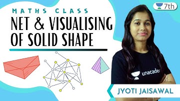 Net & Visualising of Solid Shape | Maths | Unacademy 7th | Jyoti Jaisawal