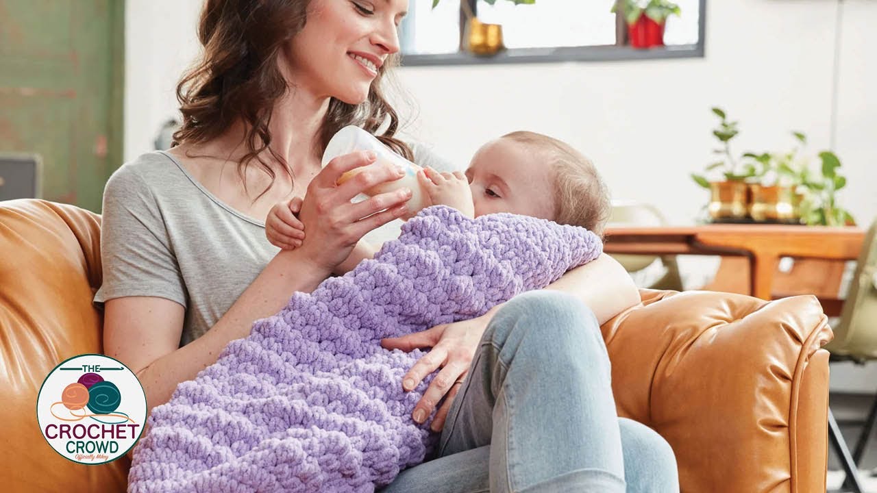 Easy Bernat Crochet Baby Cocoon Pattern
