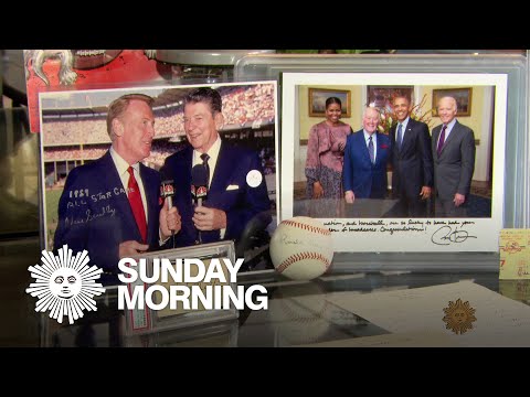 Vin Scully's treasures of baseball