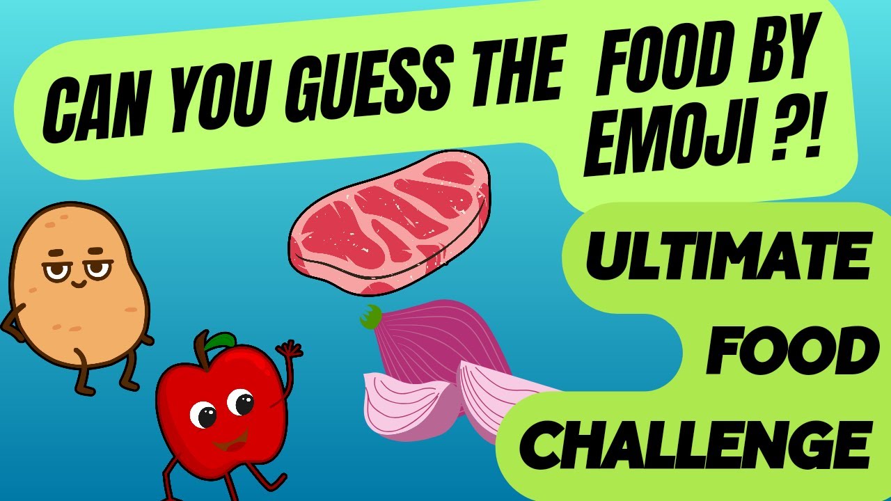 Can You Guess the Food by Emoji? | Ultimate Emoji Food Challenge 🍔🍕