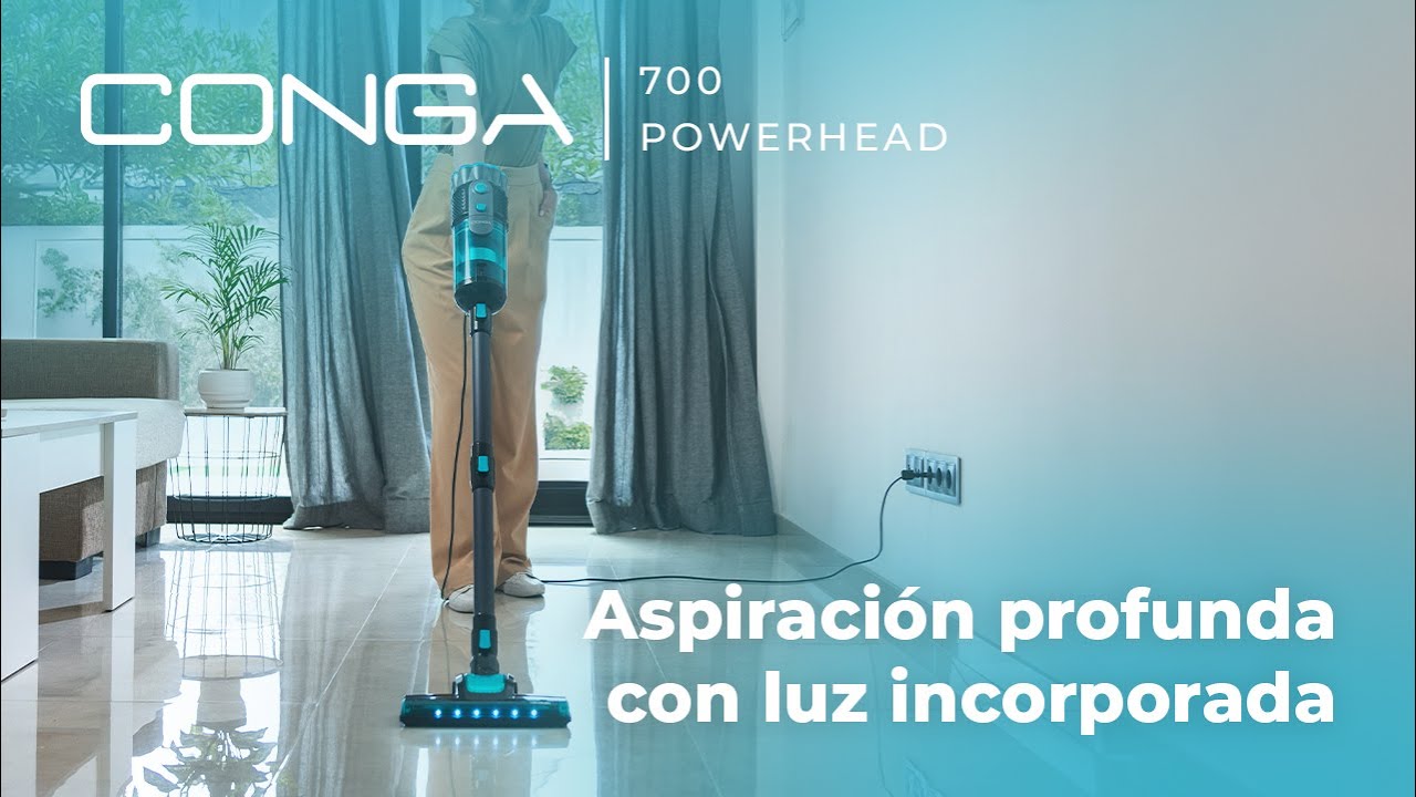 Aspirador escoba con cable Conga 700 Powerhead
