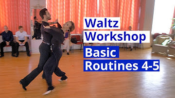 Waltz Basic Routines Workshop 4 - 5 | demo by Edgars Linis - Eliza Ancane