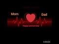 Mom dad anniversary whatsapp status