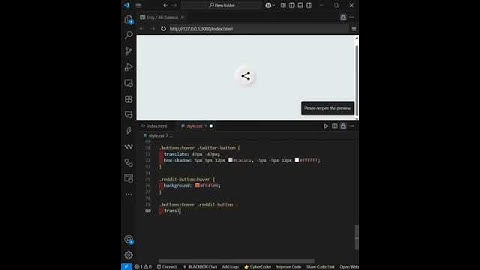 Hover Social Media Icon 💻🏅#softwareengineer #website #frontend #html #js #design