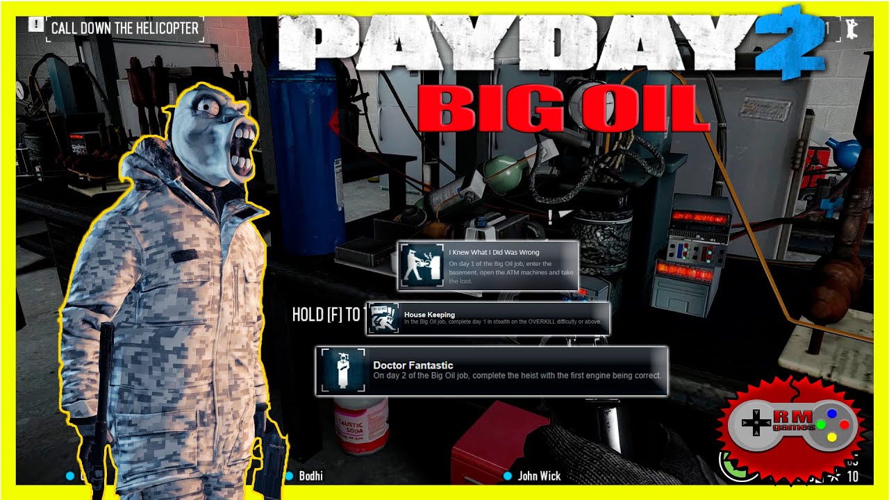Payday 2 The Big Oil Solo Stealth PT BR YouTube