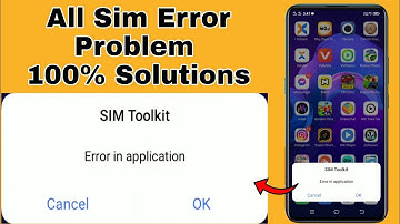 Error in applications problem solve / Airtel sim error problem 100% solutions ! in Hindi