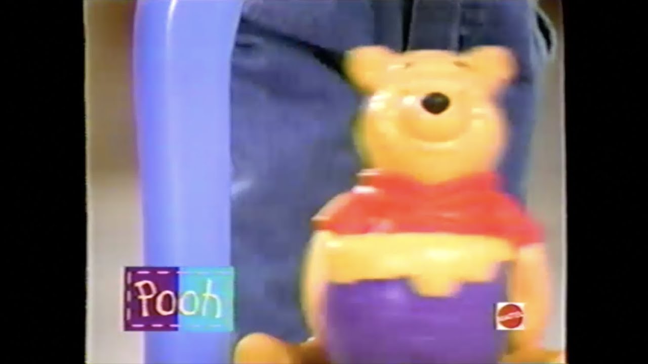 Watch Mattel Spinning Pooh Walker Commercial (1997) (VHS Rip) on YouTube Watch Mattel Spinning Pooh Walker Commercial (1997) (VHS Rip) on YouTube