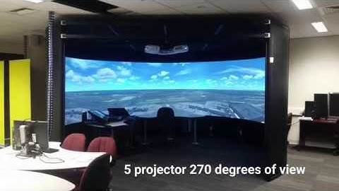 16 foot Pixelwix SimPod