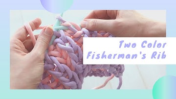 How To Knit Two Color Fisherman