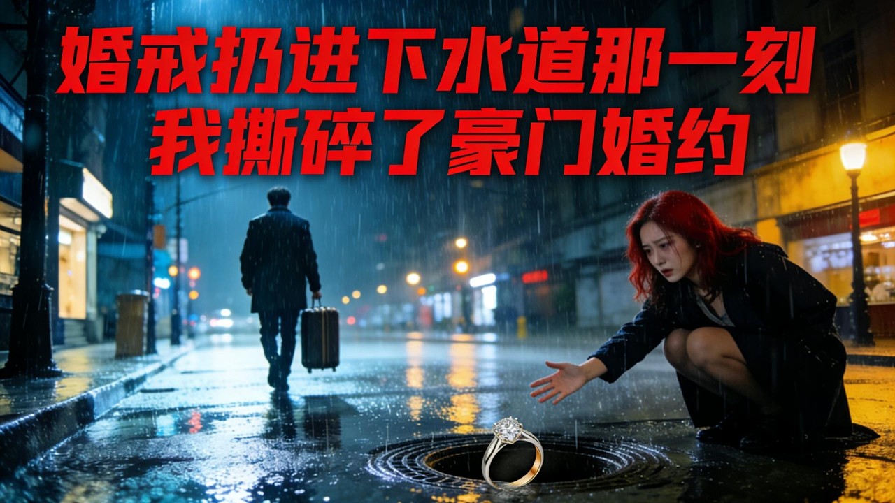 【爽文】池川为傅承欢付出五年，忍受她九次“考验”：跳下水道捡婚戒、暴雨中站五小时、给竹马洗脚……每次她都说是最后一次。第九次，她把婚戒扔进下水道#爽文 #完结文 #二次元#一口气看完