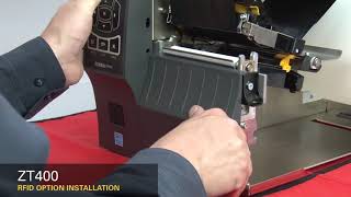 Zebra ZT400 Series RFID   How to Install RFID Option