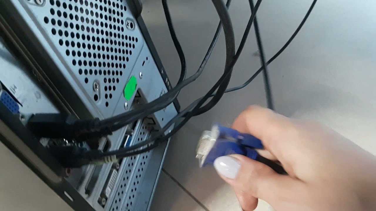 Проблема:энергосберегающий режим на мониторе. Пользуйтесь 😊