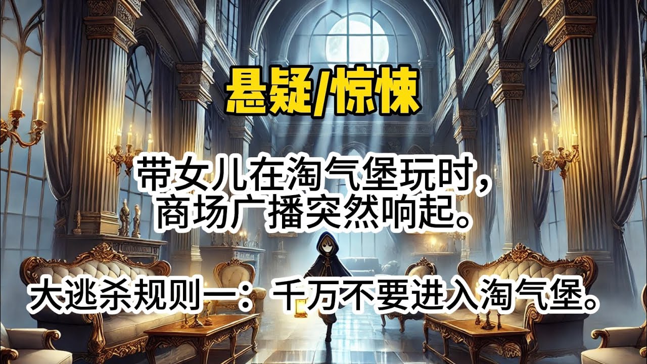 带女儿在淘气堡玩时，商场广播突然响起，大逃杀规则：千万不要进入淘气堡，开始我还以为是玩笑…#悬疑 #懸疑 #惊悚 #一口气看完