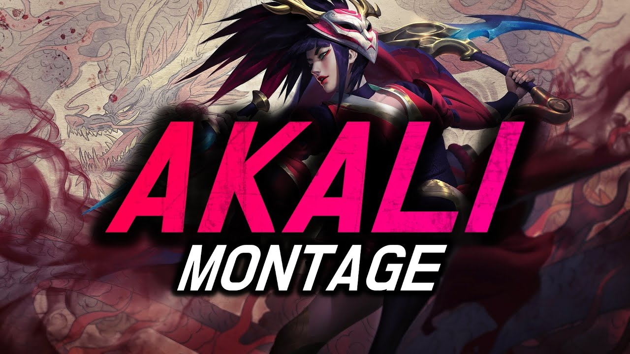 시즌 14 천상계 아칼리 매드무비 (S14 High Elo Akali LOL Montage) #3