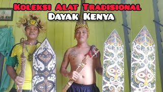 Koleksi mandau || Dayak kenyah di desa long beluah pelosok Kalimantan utara