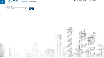 AUMA Cloud Find Service Case